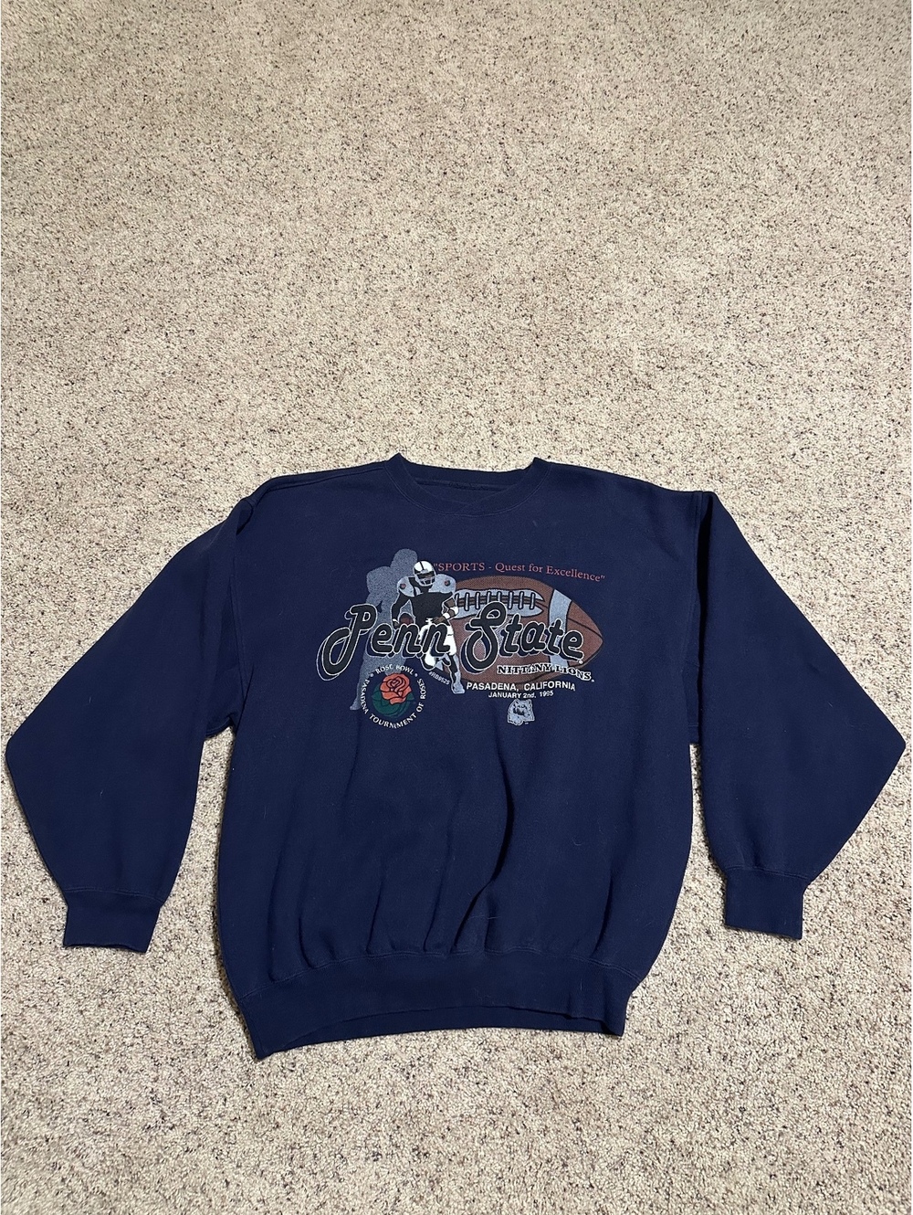 Vintage Penn State Nittany Lions 1995 Rose Bowl Sweatshirt